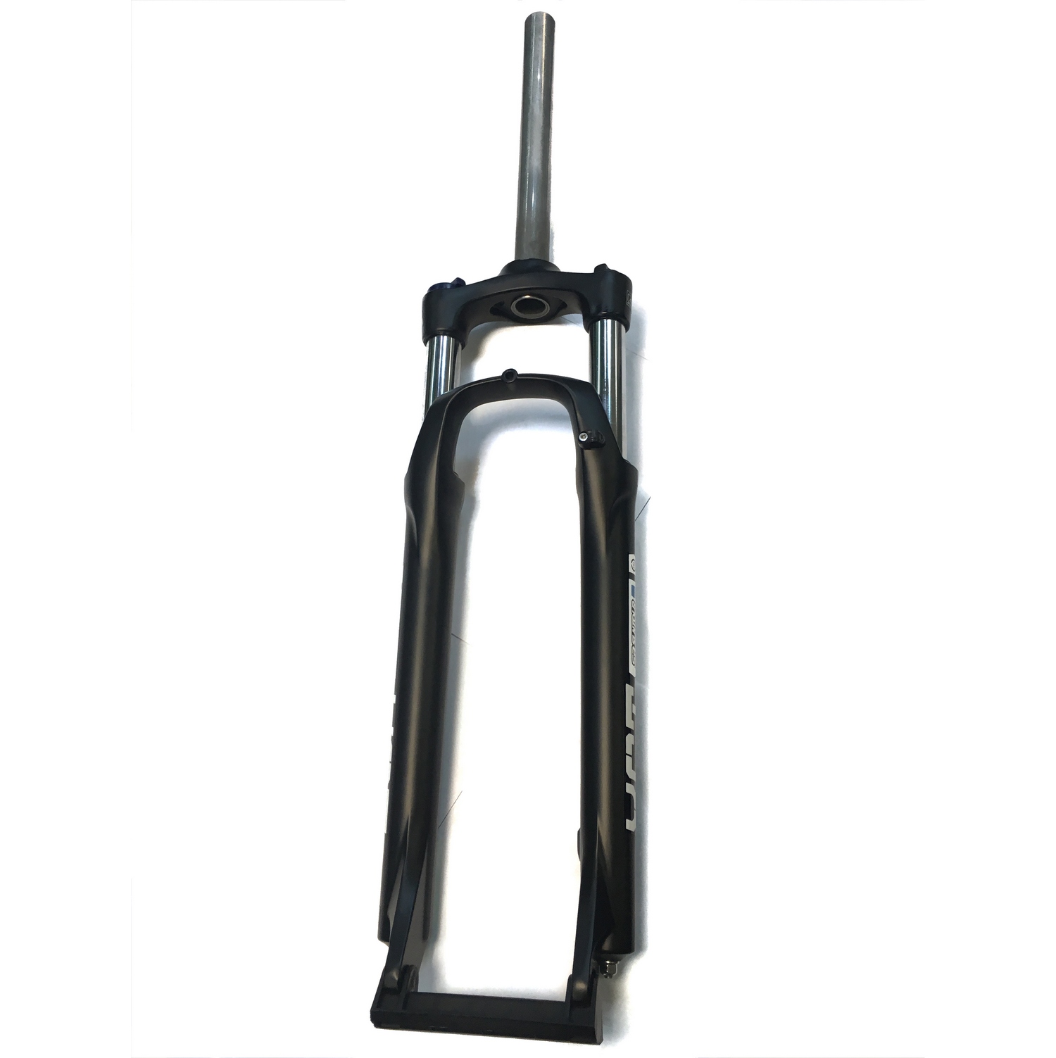 Вилка SUNTOUR SF16-XCТ-PM_DS-HLO 27.5 TS black,локаут гидр.предв.сжатие,черно-белая