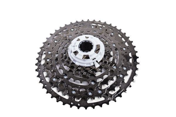 Кассета SHIMANO CUES,LINKGLIDE, CS-LG400-10 11-48T 10 скоростей (11-13-15-17-20-23-28-34-41-48T) ACSLG40010148